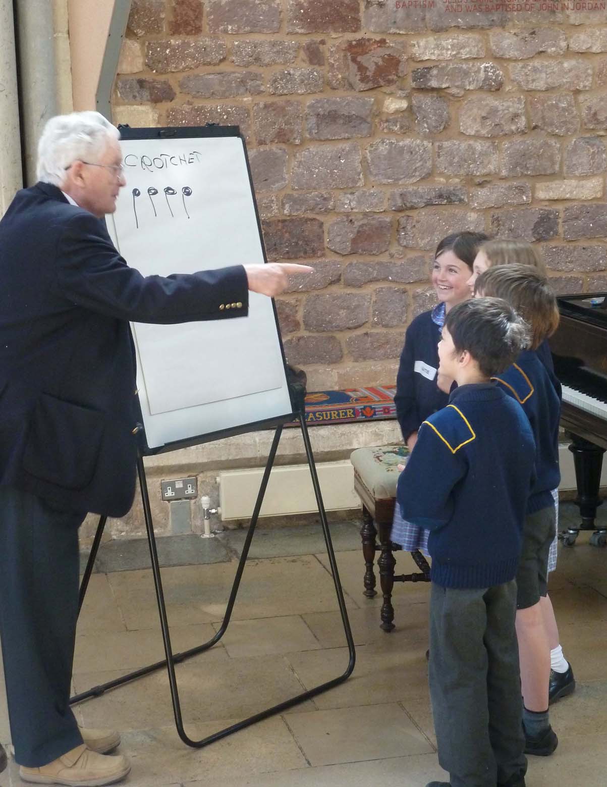 Exeter COA JB sight singing probationers